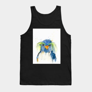 Blue Hopper Penguin Tank Top